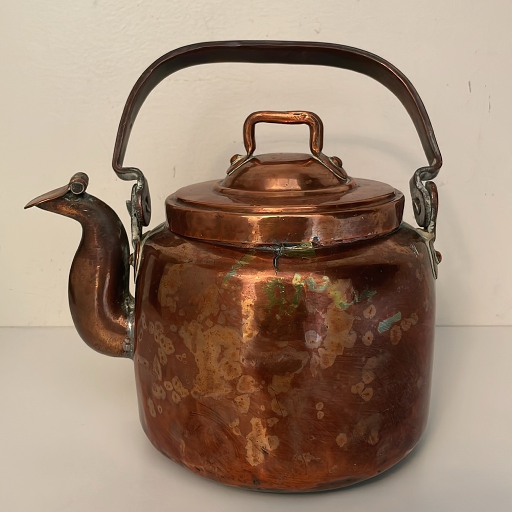 Copper Tea Kettle - Picture 4 of 12